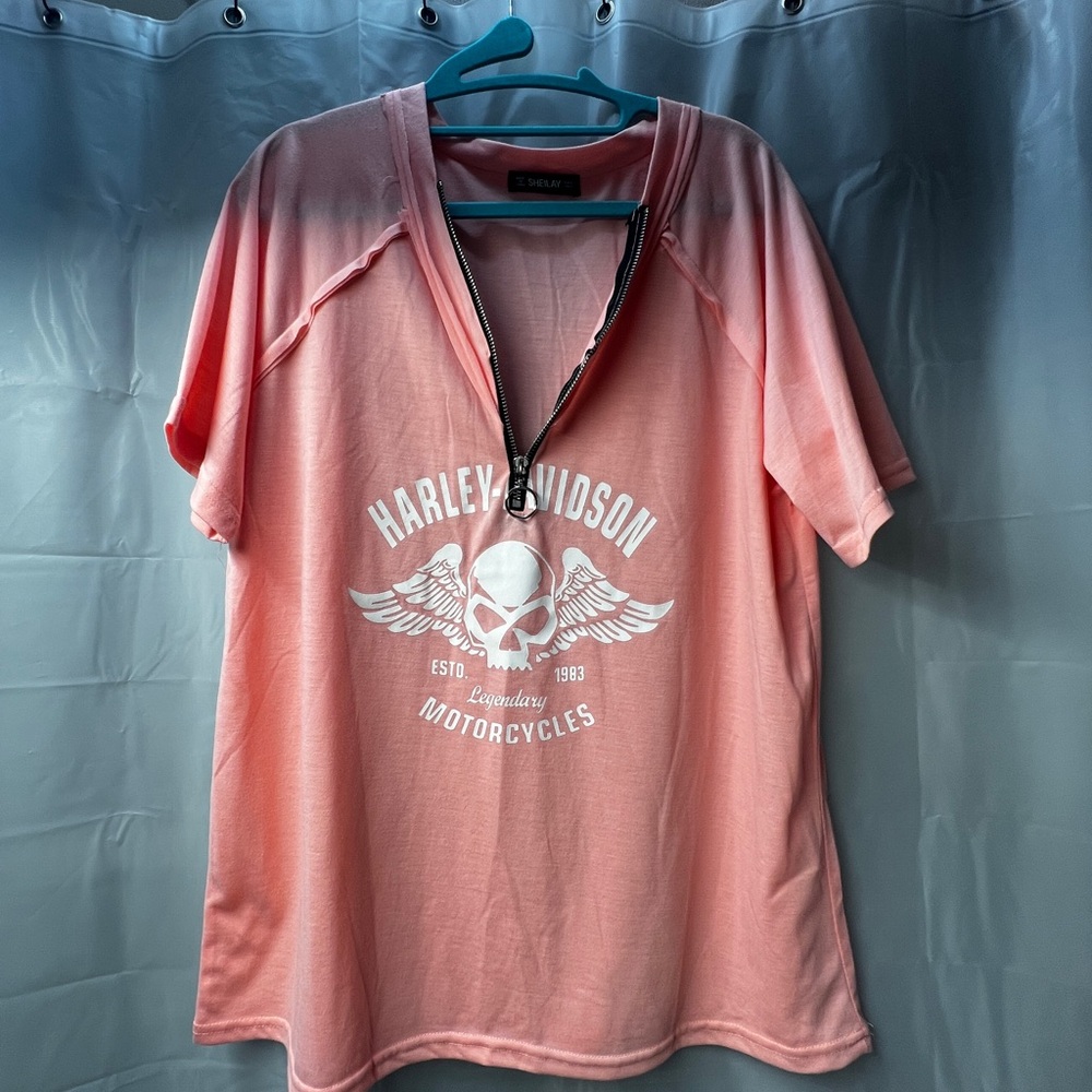 Harley-Davidson Pink Women's Top